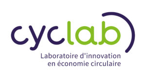 Logo CyclaB, la laboratoire d'innovation en économie circulaire et zéro déchet