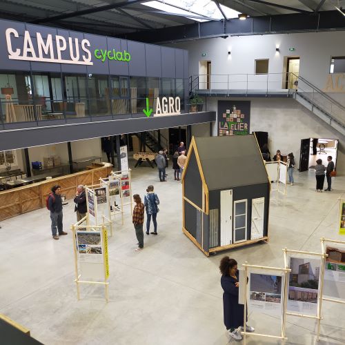 Exposition réemploi dans le bâtiment CAUE